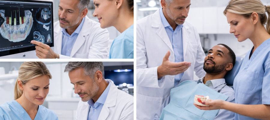 Interdisziplinäre Zusammenarbeit: Parodontologie und Implantologie